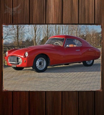 Металлическая табличка Fiat 1100S MM Berlinetta